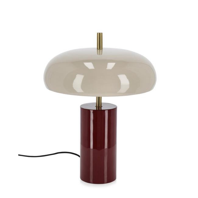 BANKERS ezüst fém asztali lámpa