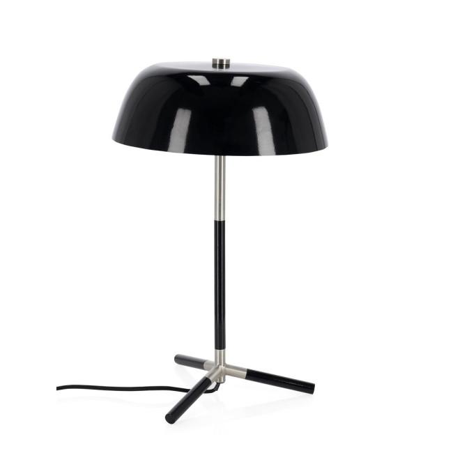 SIMOR fekete fém asztali lámpa