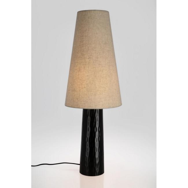 BIHAR ezüst fém asztali lámpa