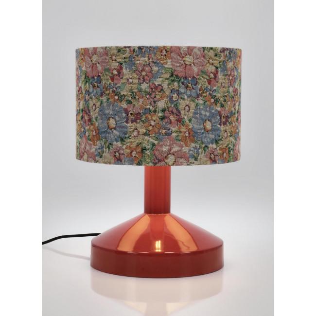 MALDHA piros fém asztali lámpa