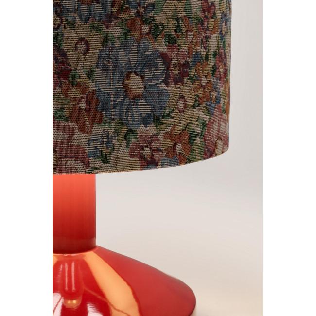 MALDHA piros fém asztali lámpa