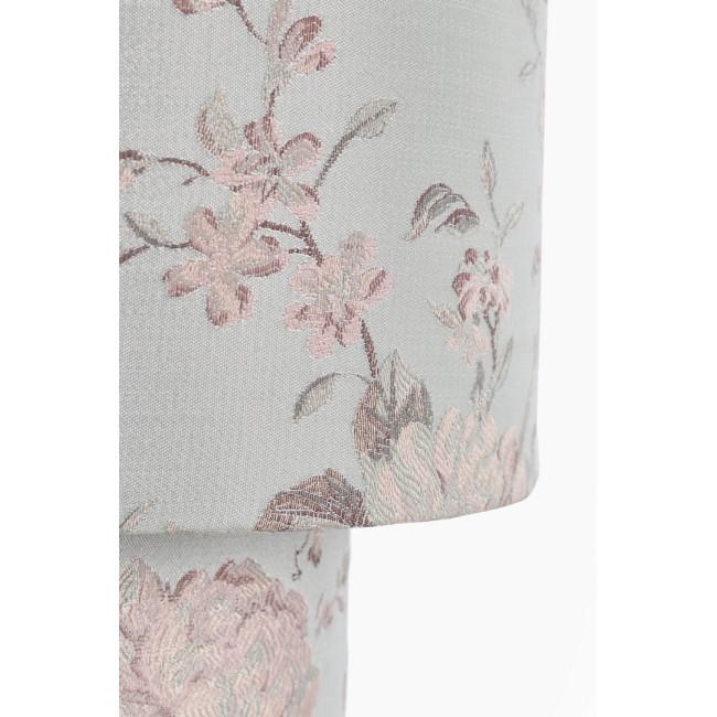 KATLA ezüst fém asztali lámpa