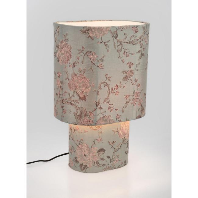 KATLA ezüst fém asztali lámpa