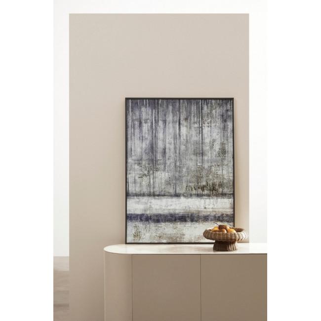 GALLERY ezüst vászon festmény