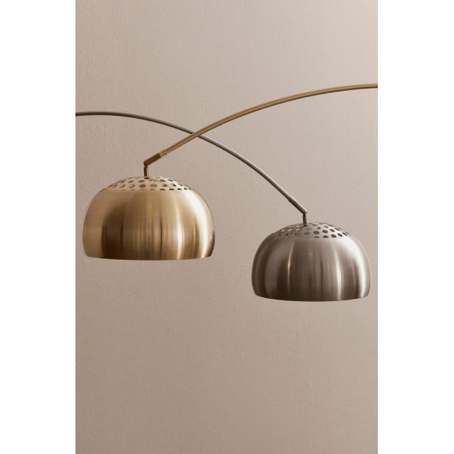 NEW ezüst fém állólámpa