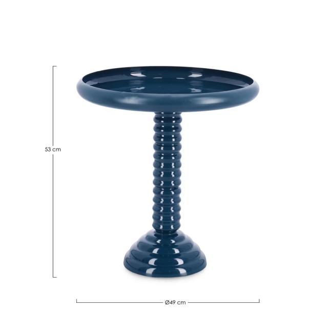 ANGADA türkiz acél dohányzóasztal