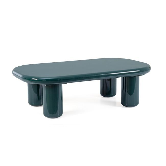 OTILIA türkiz dohányzóasztal