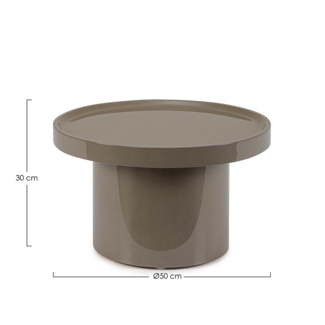 OTILIA taupe dohányzóasztal