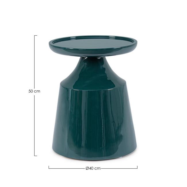 OTILIA türkiz dohányzóasztal