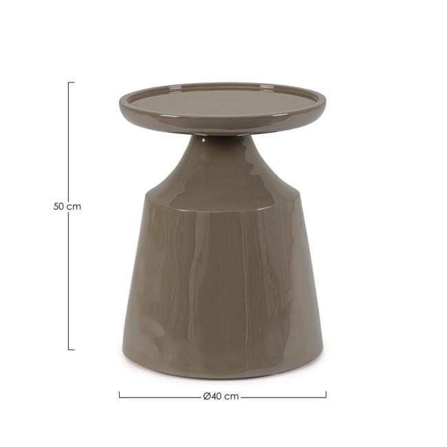 OTILIA taupe dohányzóasztal