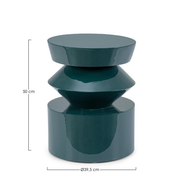 OTILIA türkiz dohányzóasztal