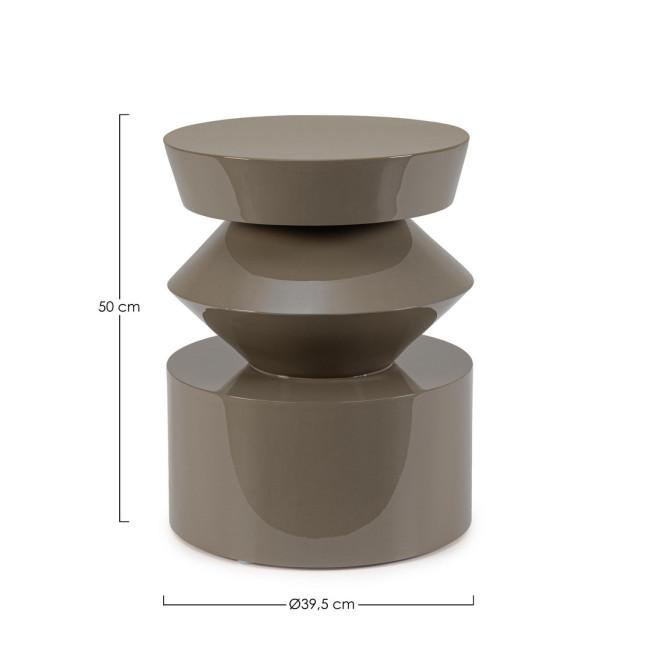 OTILIA taupe dohányzóasztal