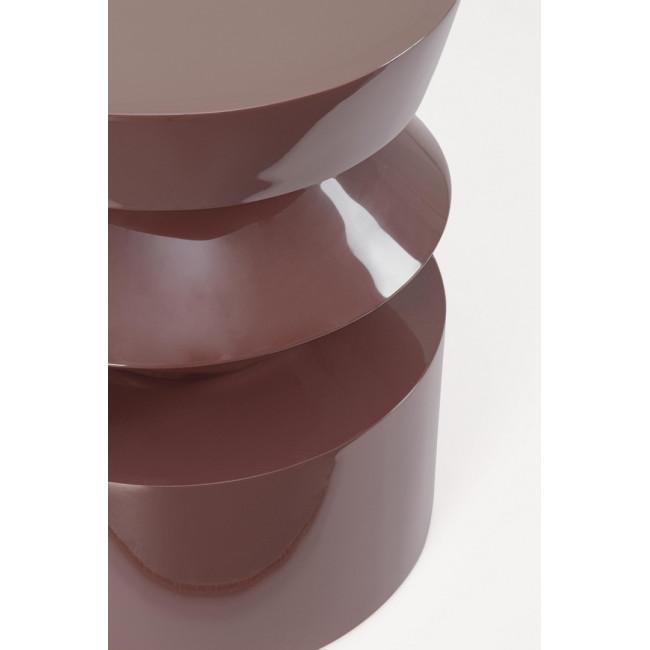 OTILIA bordó dohányzóasztal