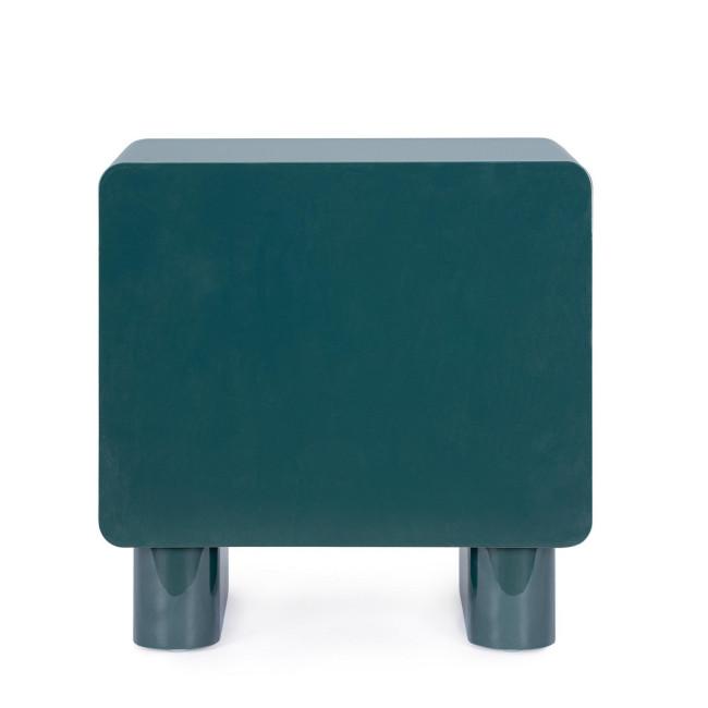 OTILIA türkiz éjjeliszekrény