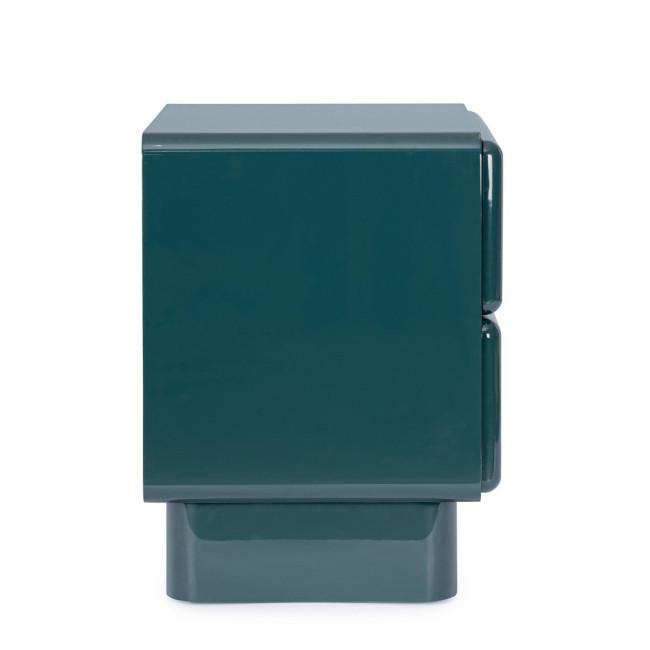 OTILIA türkiz éjjeliszekrény