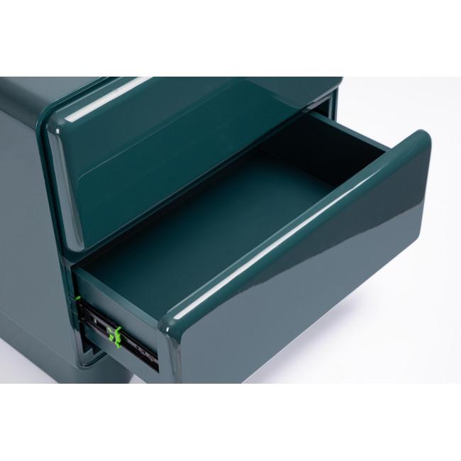 OTILIA türkiz éjjeliszekrény