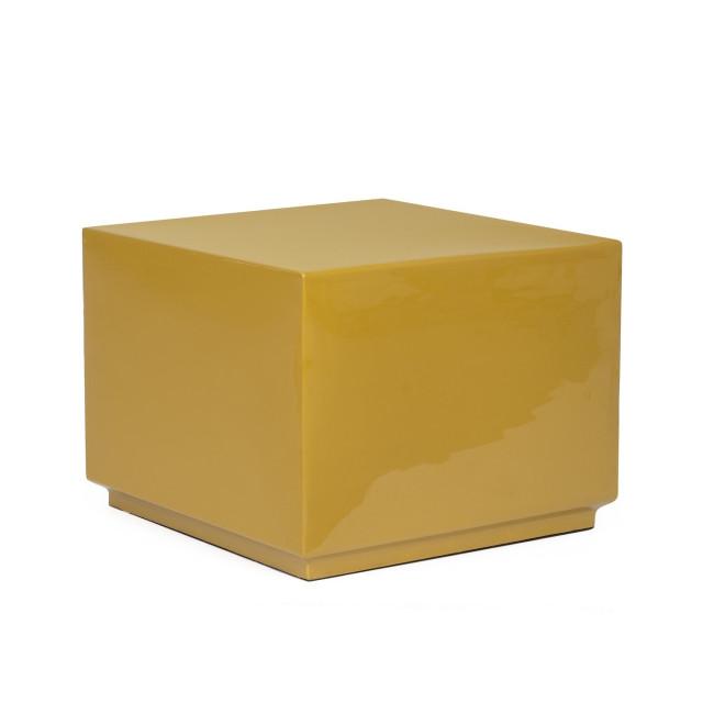 AMODA sárga acél dohányzóasztal