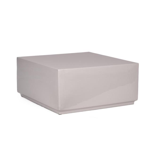 AMODA ezüst acél dohányzóasztal