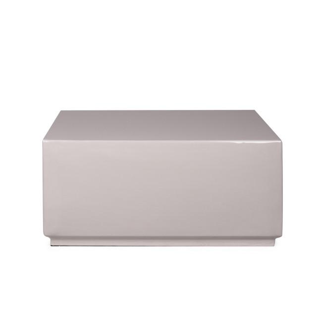 AMODA ezüst acél dohányzóasztal