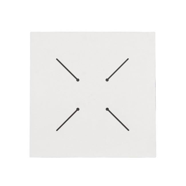 ARABESQUE ezüst kompozit kerti asztallap