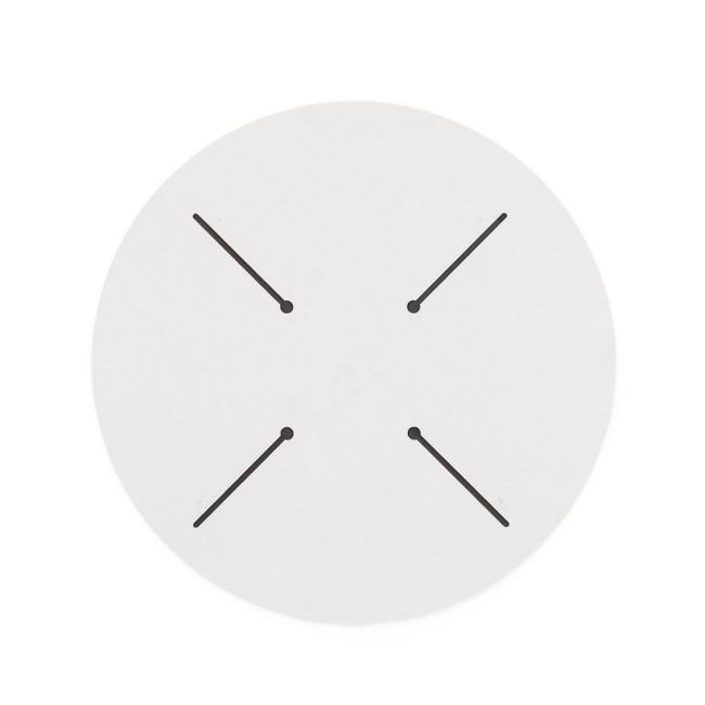 ARABESQUE ezüst kompozit kerti asztallap