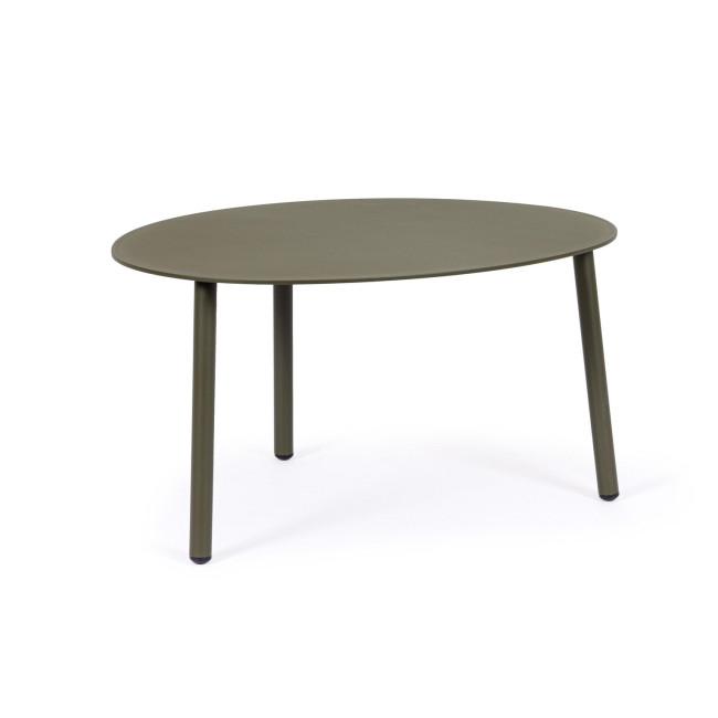 SPARKY barna alumínium dohányzóasztal