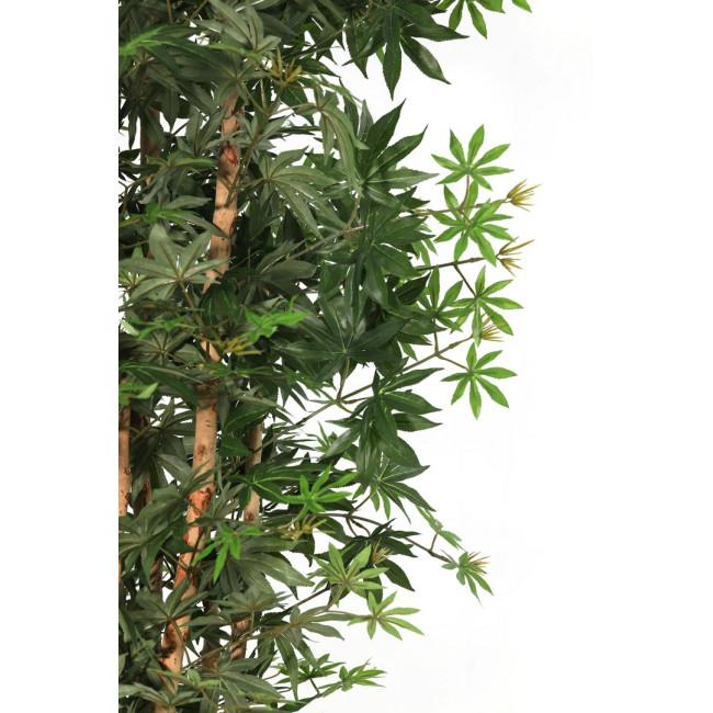 PALMATE zöld műanyag művirág