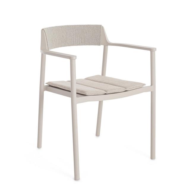 ROPERY ezüst alumínium szék