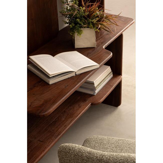 NAYANA piros akácfa könyvespolc