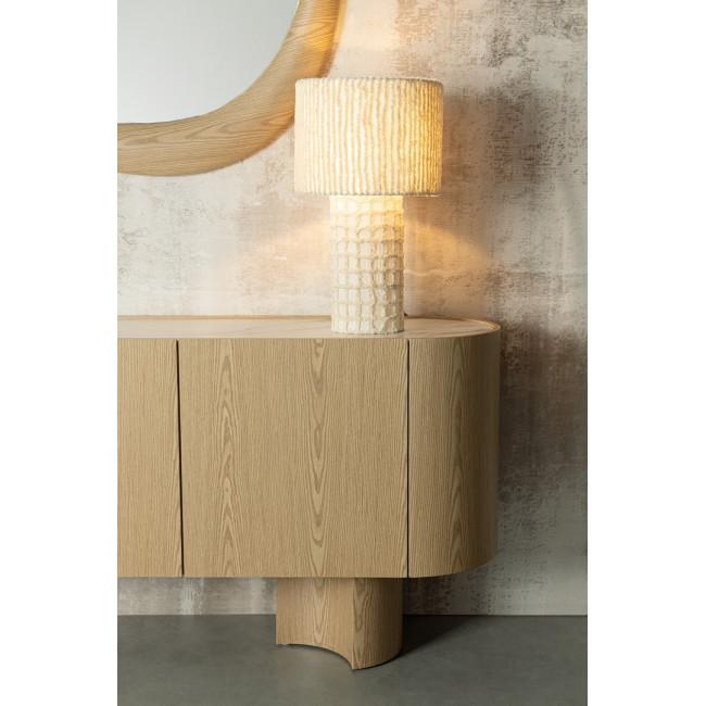 DEVANG bézs fém asztali lámpa