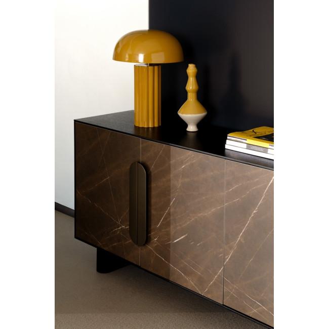 KAIKU sárga fém asztali lámpa