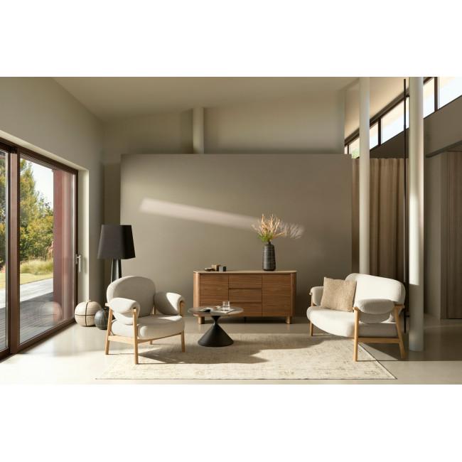 TRIPURA fekete fém állólámpa