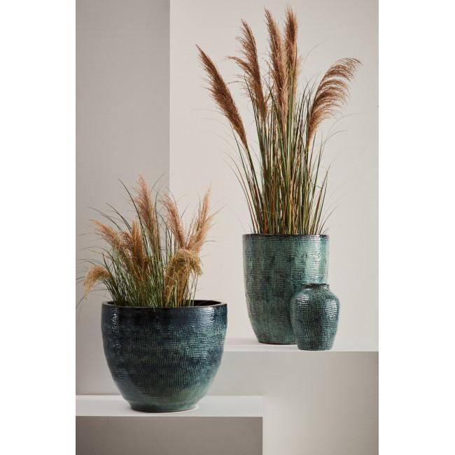 AUSTORDERIA zöld pvc művirág