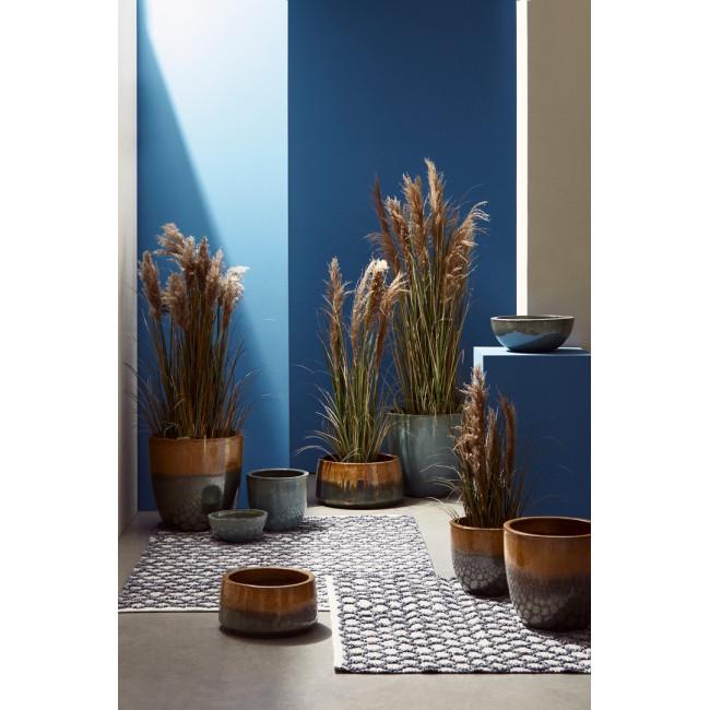 AUSTORDERIA zöld pvc művirág