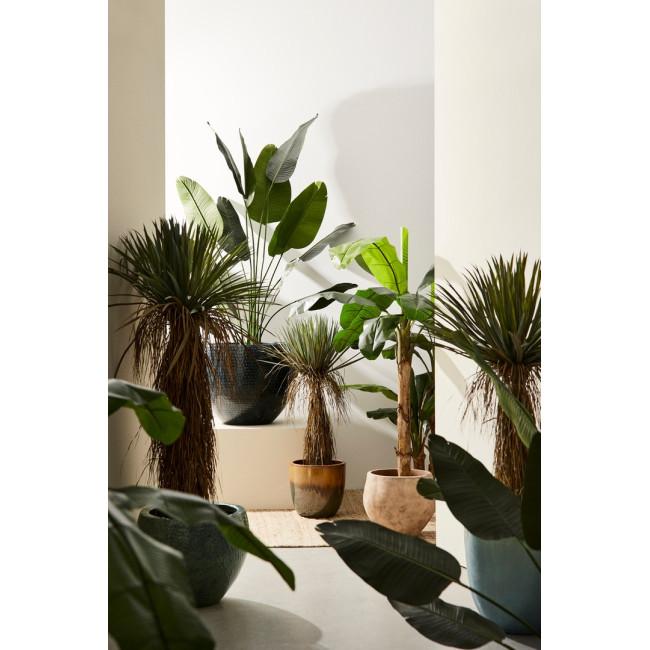 YUCCA sárga műanyag művirág