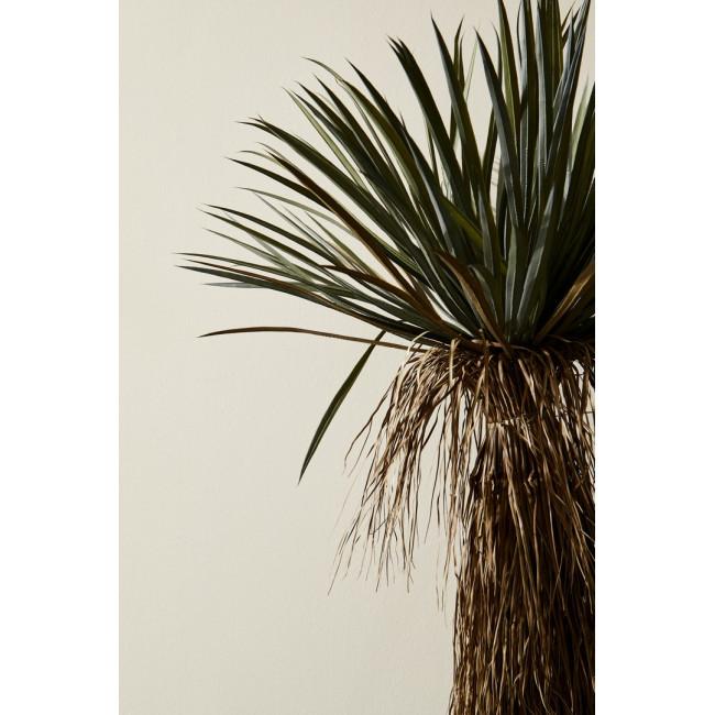 YUCCA sárga műanyag művirág