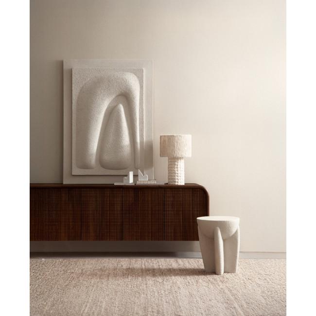 TEXTURE fehér vászon festmény