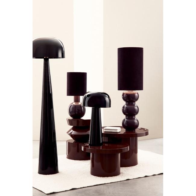 KINK ezüst fém asztali lámpa