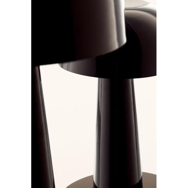 KINK ezüst fém asztali lámpa