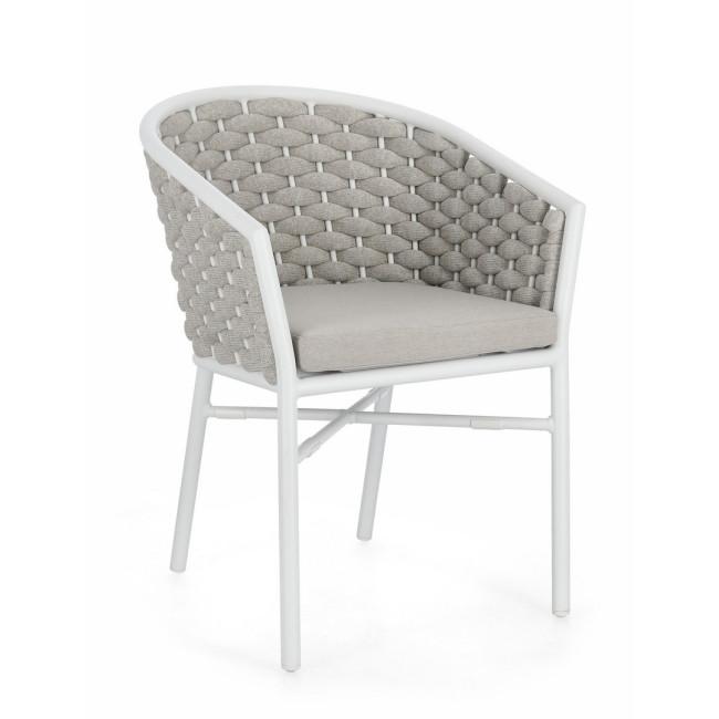 MARGALIDA szürke alumínium szék