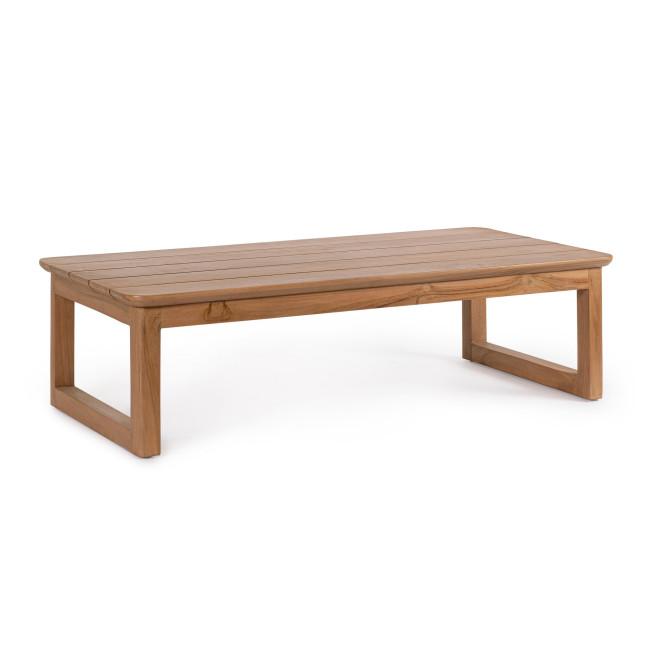 EVORA barna tikfa dohányzóasztal