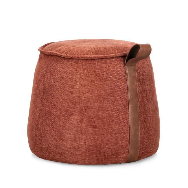 ANILA piros szövet puff