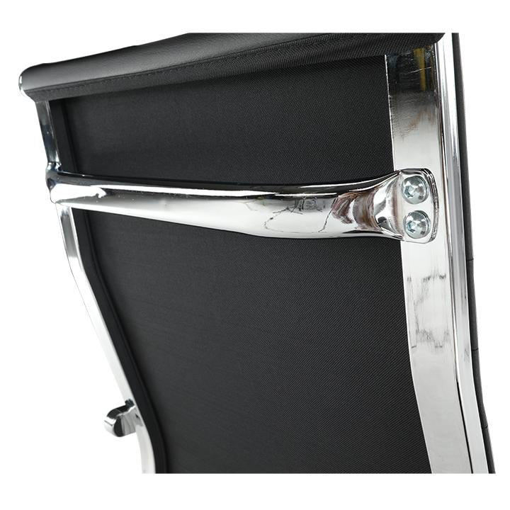 FARAN fekete ökobőr irodai szék