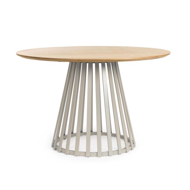 CILLIAN ezüst fa étkezőasztal