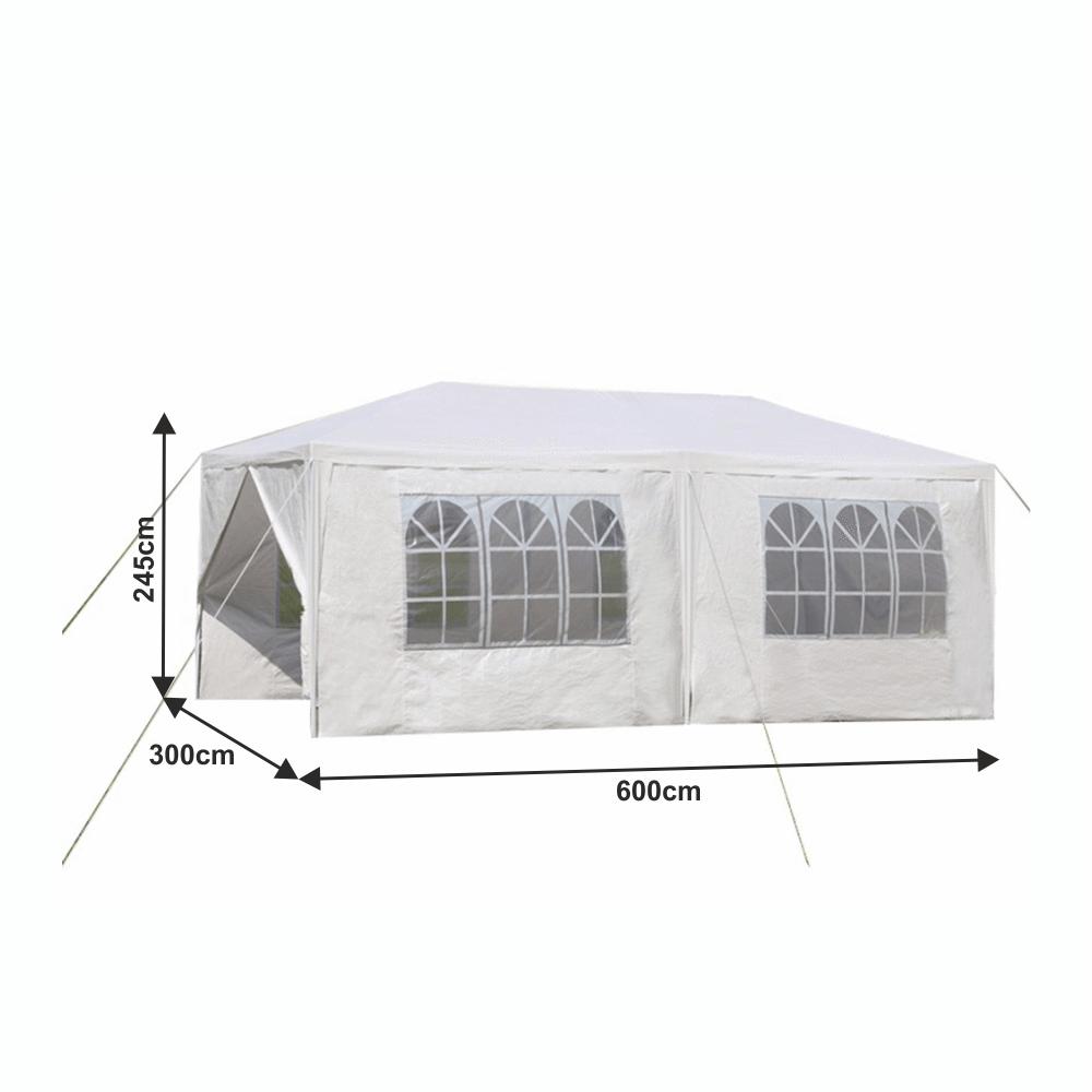 TEKNO II fehér kerti pavilon