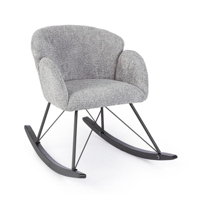 SIBILLA ezüst buklé fotel