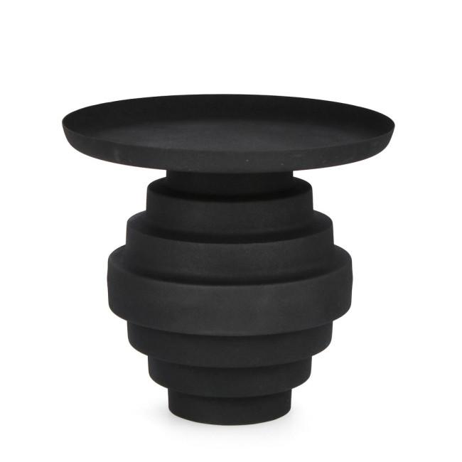 AMBA fekete acél dohányzóasztal