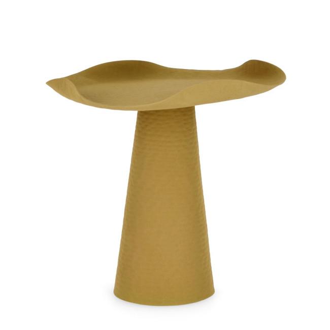 LALITA sárga fém dohányzóasztal