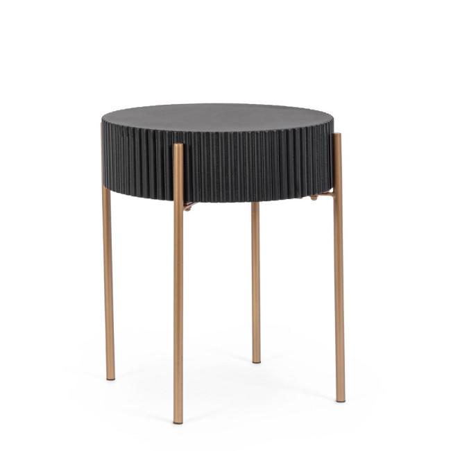 DARCY fekete fa dohányzóasztal