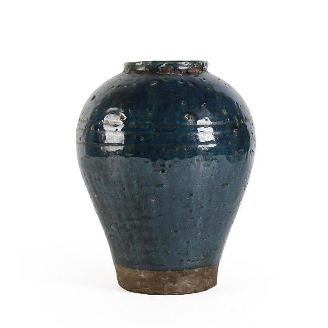 RUNE türkiz terracotta kaspó